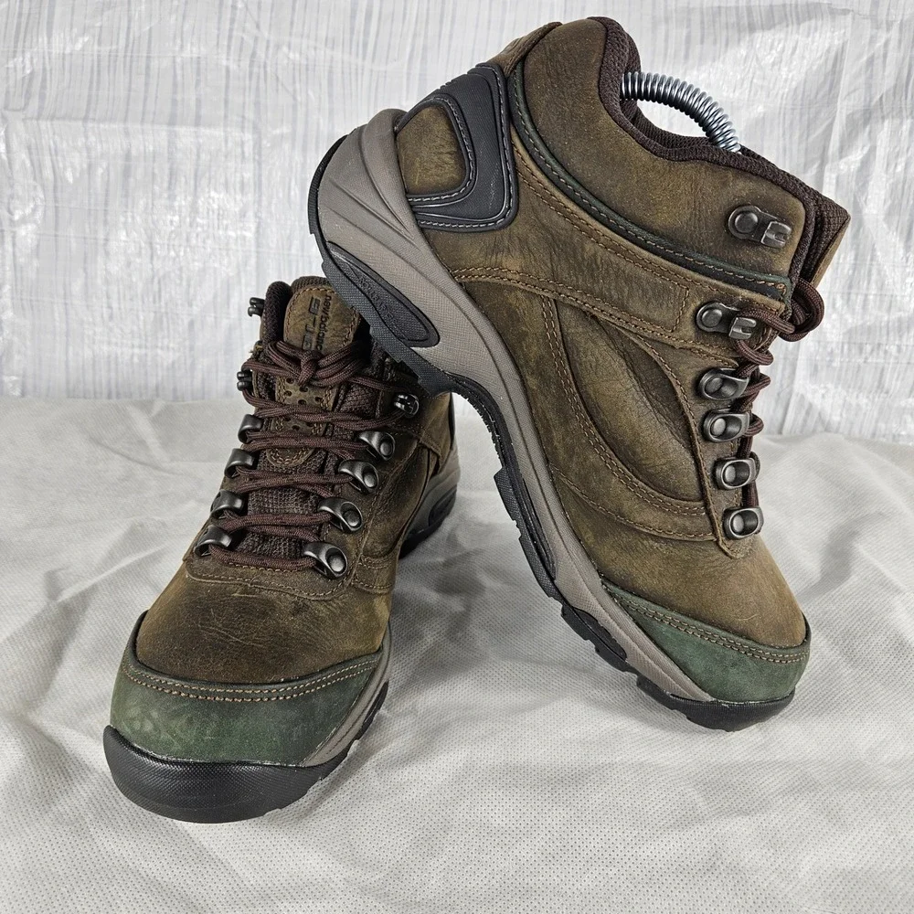 New Balance 978 Mens 7 2E Brown Leather Gore-Tex Waterproof Hiking Trail Boots